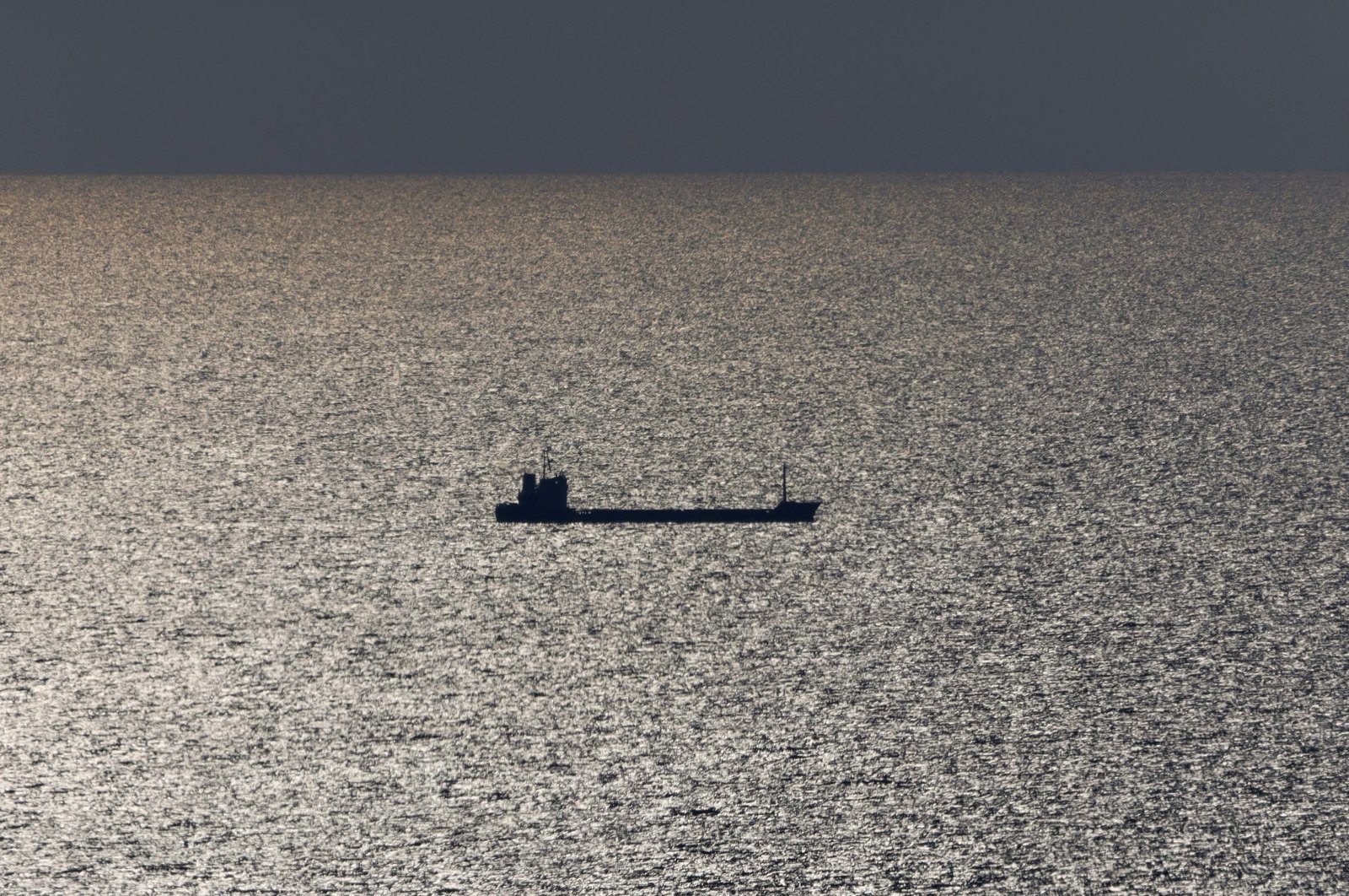 This photograph shows the vessel Resilient Africa, carrying 3,000 tons of wheat, leaving the Black Sea Ukrainian port of Chornomorsk, Odesa region headed towards the Bosporus, Ukraine, Sept. 19, 2023. (AFP Photo)