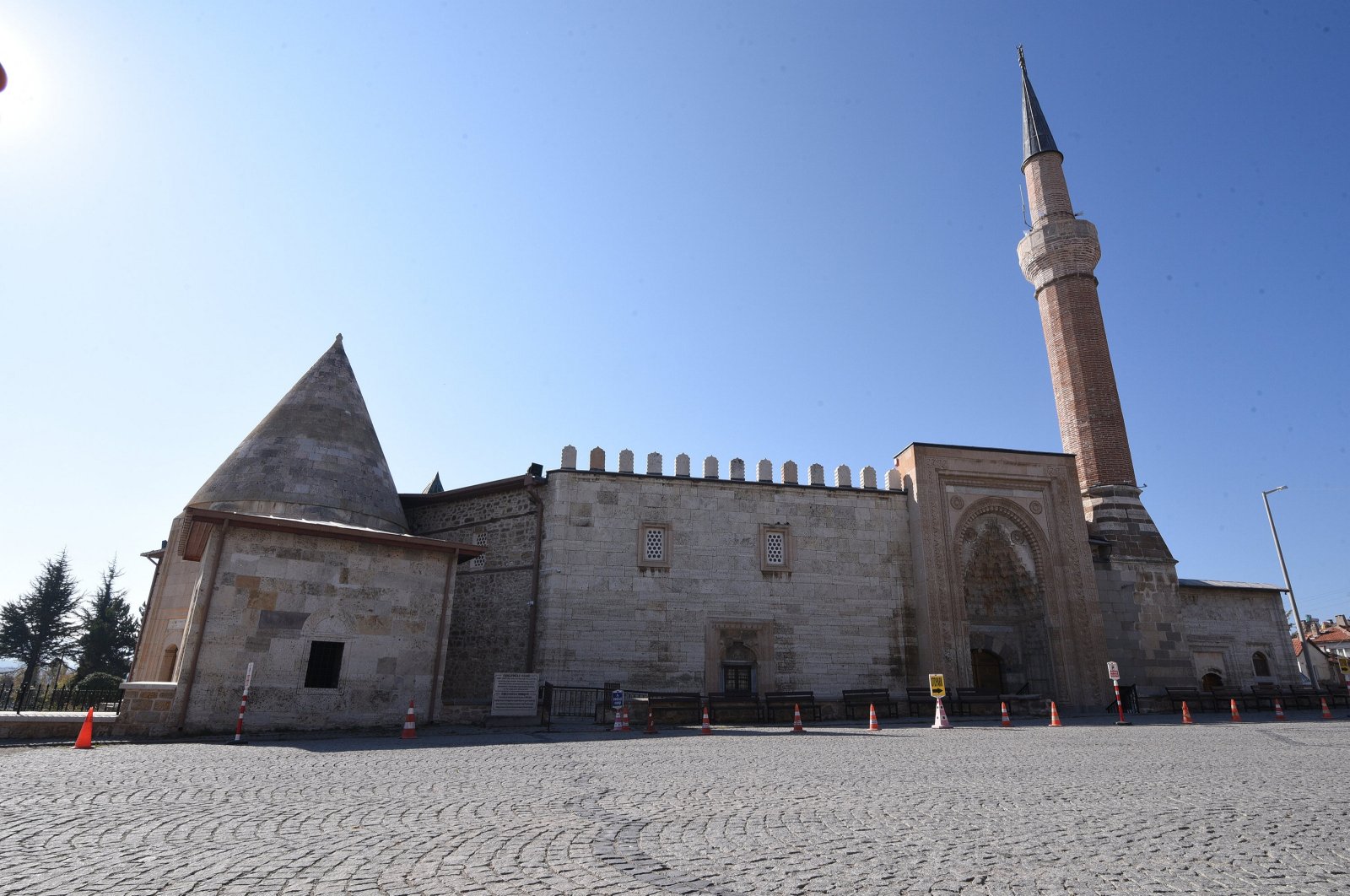 Eşrefoğlu Mosque of Beyşehir district in central Konya province has been added to UNESCO&#039;s World Heritage List, Konya, Türkiye, Sept. 19, 2023. (AA Photo)