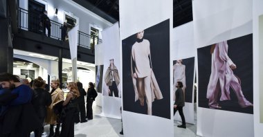 The presentation at T.A.G.G &quot;The Attitude&quot; by Gökay Gündoğdu, Istanbul, Türkiye, March 15, 2022. (Getty Images Photo)