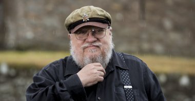 George R. R. Martin, American novelist and short story writer, best known for his series of epic fantasy novels. (Getty Images Photo)