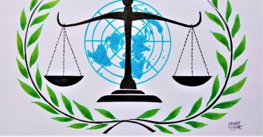 "President Recep Tayyip Erdoğan represents the conscience of the international community with his strong emphasis on the international system’s unjust aspects. His statements are not mere complaints either." (Illustration by Erhan Yalvaç)