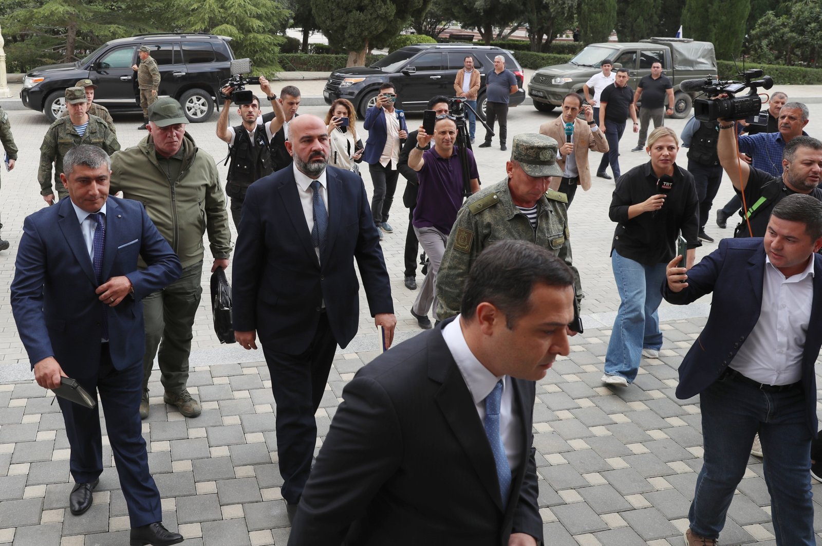 Azerbaijan hosts meeting with Karabakh separatists after cease-fire - Vimarsana News