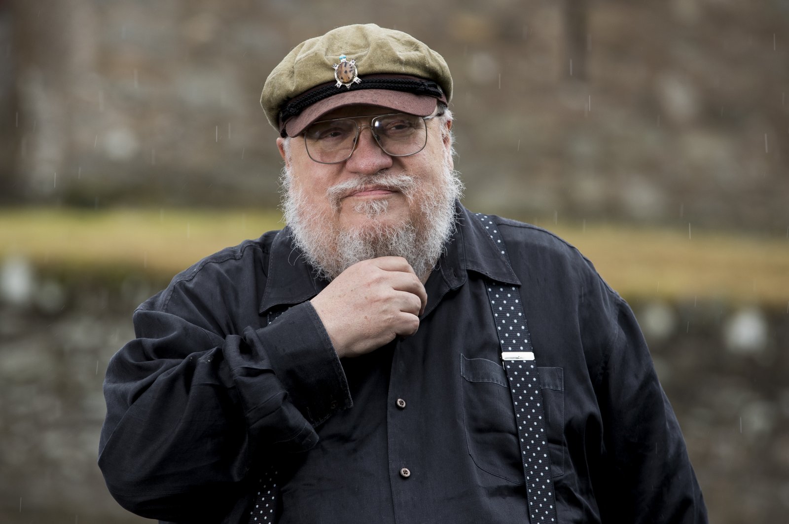 George R. R. Martin, American novelist and short story writer, best known for his series of epic fantasy novels. (Getty Images Photo)