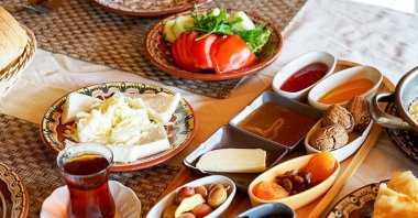 The Turkish breakfast doesn&#039;t serve just as a feast but also creates unforgettable moments where families and friends come together for long conversations. (Shutterstock Photo)