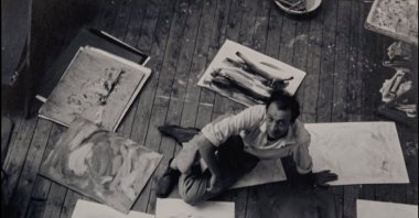 Mübin Orhon, 1960-65, 6, Impasse du Rouet. (Photo courtesy of Arkas Art Center)