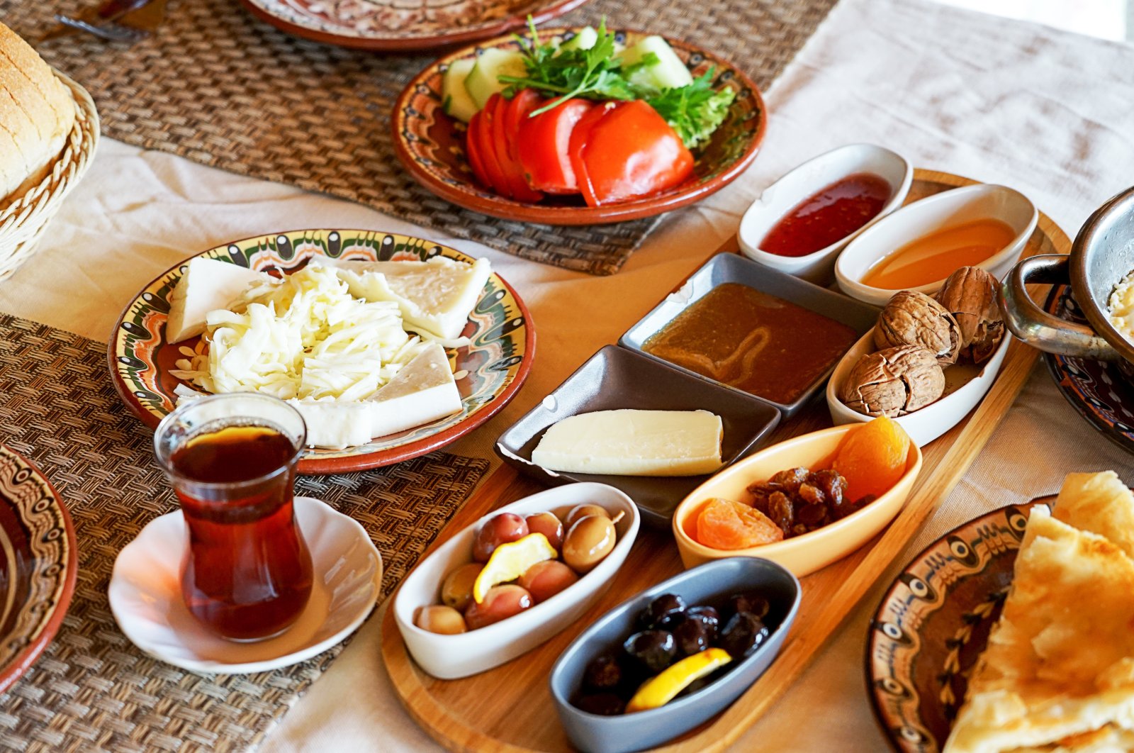 The Turkish breakfast doesn&#039;t serve just as a feast but also creates unforgettable moments where families and friends come together for long conversations. (Shutterstock Photo)
