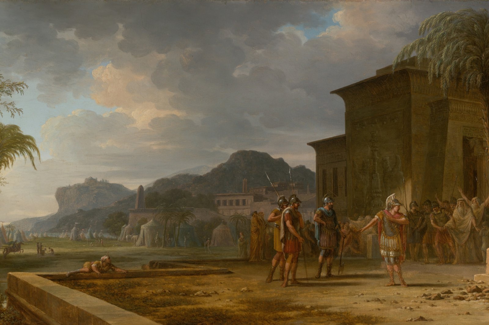 Alexander at the Tomb of Cyrus the Great, 1796 by Pierre Henri de Valenciennes. (Getty Images)