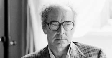 Jean-Luc Godard, French-Swiss film director, screenwriter and film critic. He is often identified with the 1960s French film movement La Nouvelle Vague, or French New Wave. Locarno, Aug. 9, 1995. (Getty Images Photo)