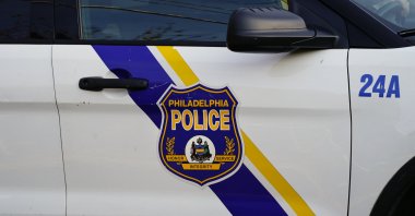 A police vehicle is seen in Philadelphia, U.S., Dec. 1, 2021. (AP Photo)