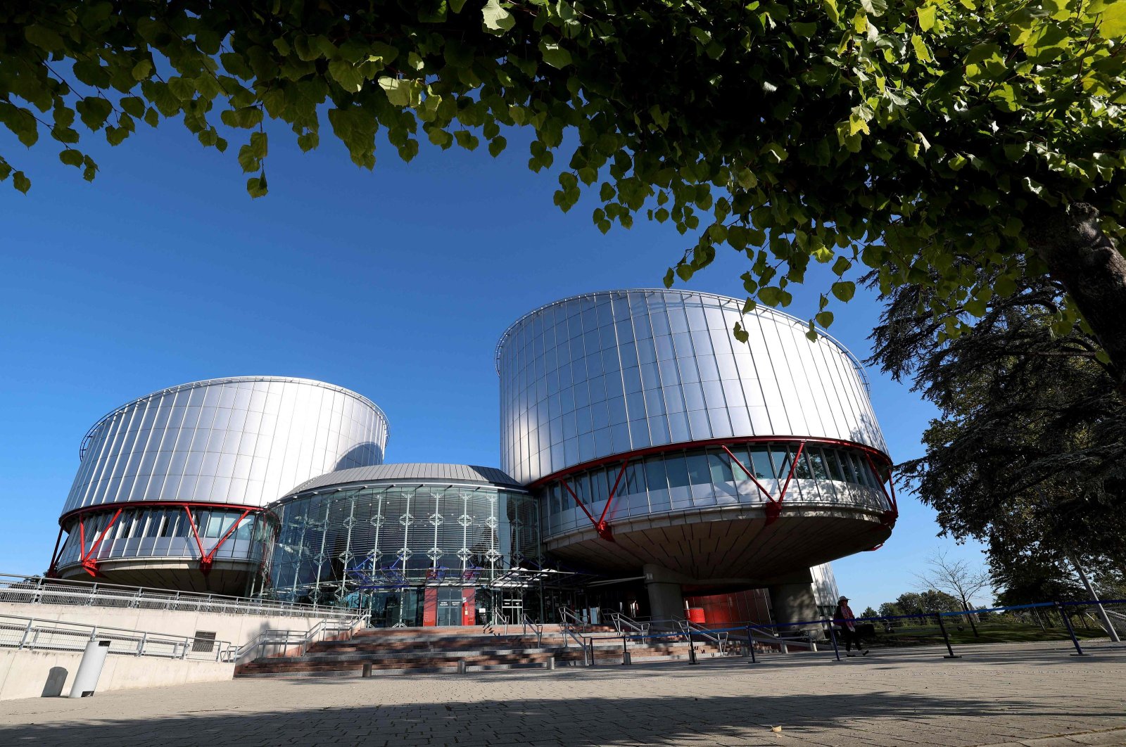 A view of the European Court of Human Rights (ECtHR), in Strasbourg, France, Sept. 27, 2023. (AFP Photo)