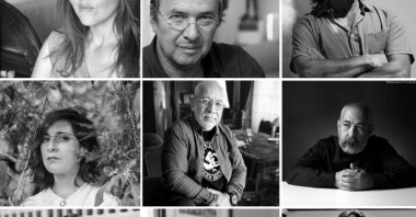 A photo combination shows writers. (Photo courtesy of Istanbul Cervantes Institute)