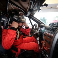 Turkish driver Murat Kamil Altun in action at the Türkiye Baja Championship's second leg, the "Baja Resital," Bursa, Türkiye, Oct. 1, 2023. (AA Photo)