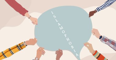 "It is herein contended that labeling the phenomenon as a mere &#039;phobia&#039; oversimplifies the complexity of the motivations underlying the &#039;anti-Islam&#039; or &#039;anti-Muslim&#039; oppression and violence." (Illustration by Büşra Öztürk)