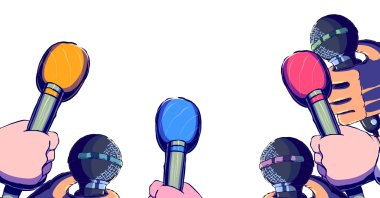 "The economic gains and attention-grabbing headlines have turned once-respected outlets into peddlers of unreliable information, rumors and fake news. Many news media, once expected to contribute to social life and democratic functioning, have become carriers of a discourse that accelerates social disintegration, xenophobia and political hatred." (Getty Images Illustration) 