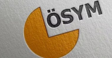 The logo of Student Assessment, Selection and Placement Center (ÖSYM), Türkiye, Oct. 6, 2023. (IHA Photo)