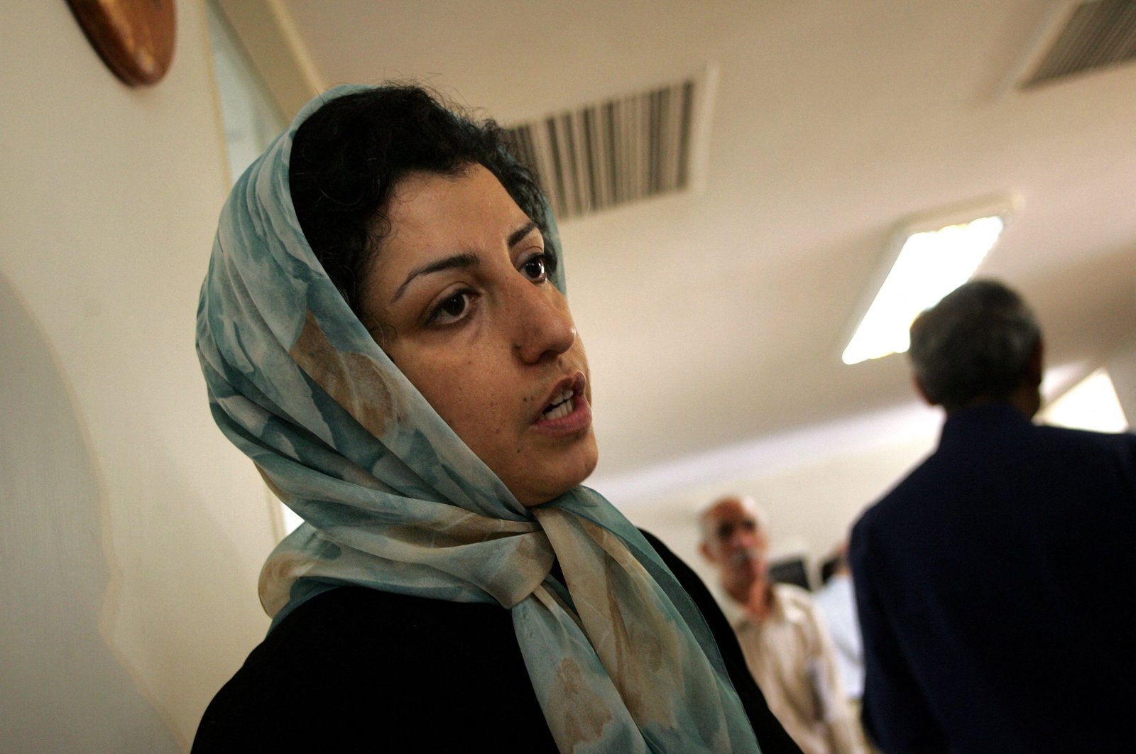 Iranian human rights activist Narges Mohammadi is seen at the Defenders of Human Rights Center in Tehran, Iran, June 25, 2007. (AFP Photo)