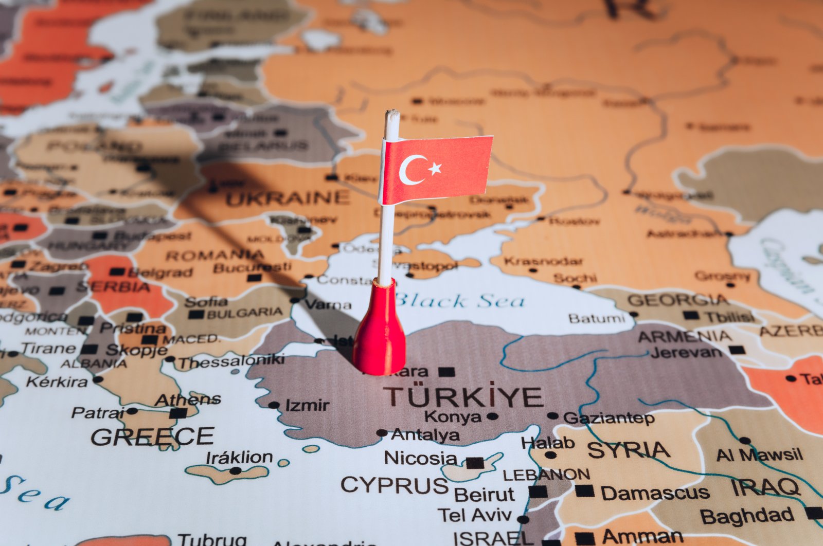 &quot;Türkiye’s direct involvement in peace diplomacy, counterterrorism, the South Caucasus region’s stability and energy/logistics corridors does not just relate to its geographical location.&quot; (Shutterstock Illustration)