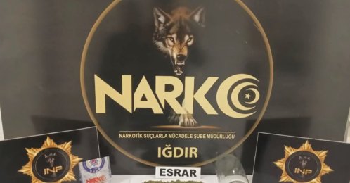 Over 200 kilograms of different types of drugs were seized in 21 operations across Türkiye, Oct. 9, 2023. (DHA Photo)