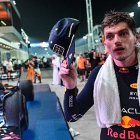 Red Bull Racing's Dutch driver Max Verstappen reacts after the Qatari Formula One Grand Prix at Lusail International Circuit, Lusail, Qatar, Oct. 8, 2023. (AFP Photo)