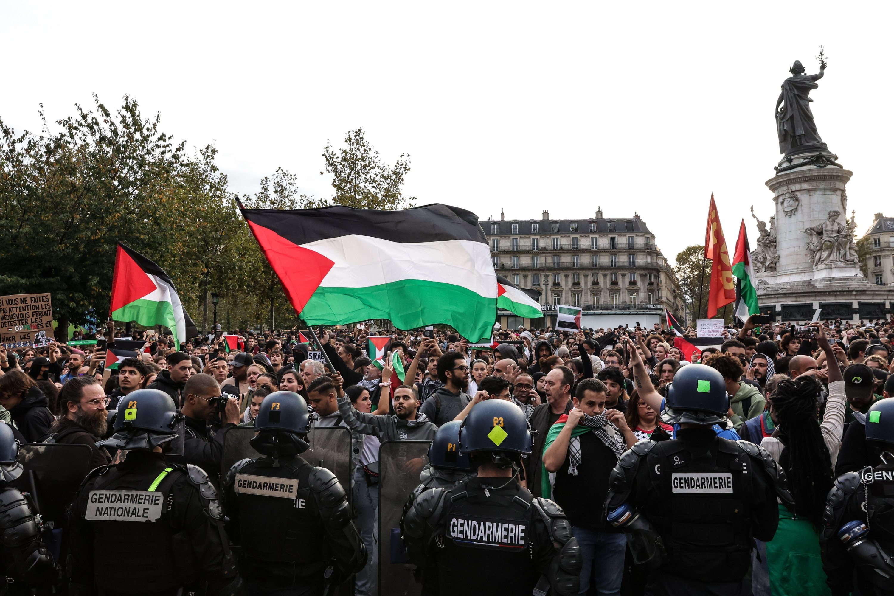 Eu Palestine Protest