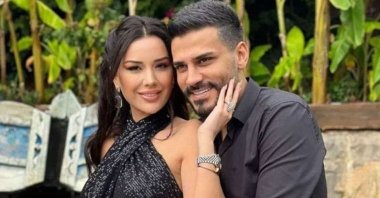 Turkish social media influencers Dilan Polat and her husband Engin Polat under investigation, Istanbul, Türkiye, Oct. 15, 2023. (IHA Photo)