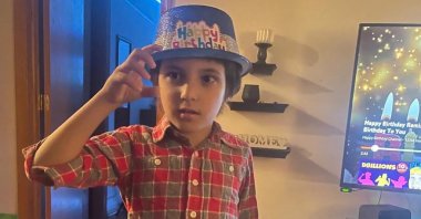 A photo of Wadea Al-Fayoume, 6, a Muslim boy who was stabbed to death in an Islamophobic attack in Illinois, U.S., Oct. 15, 2023. (Reuters Photo)