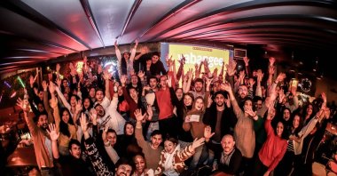 The photo shows the people who attend the Trivia Night. (Photo courtesy of Yabangee)