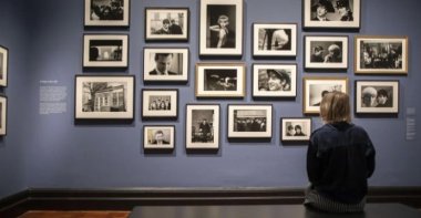 A view from the &quot;Paul McCartney Photographs 1963-64: Eyes of the Storm&quot; exhibition, London, U.K. (Photo courtesy of National Gallery)
