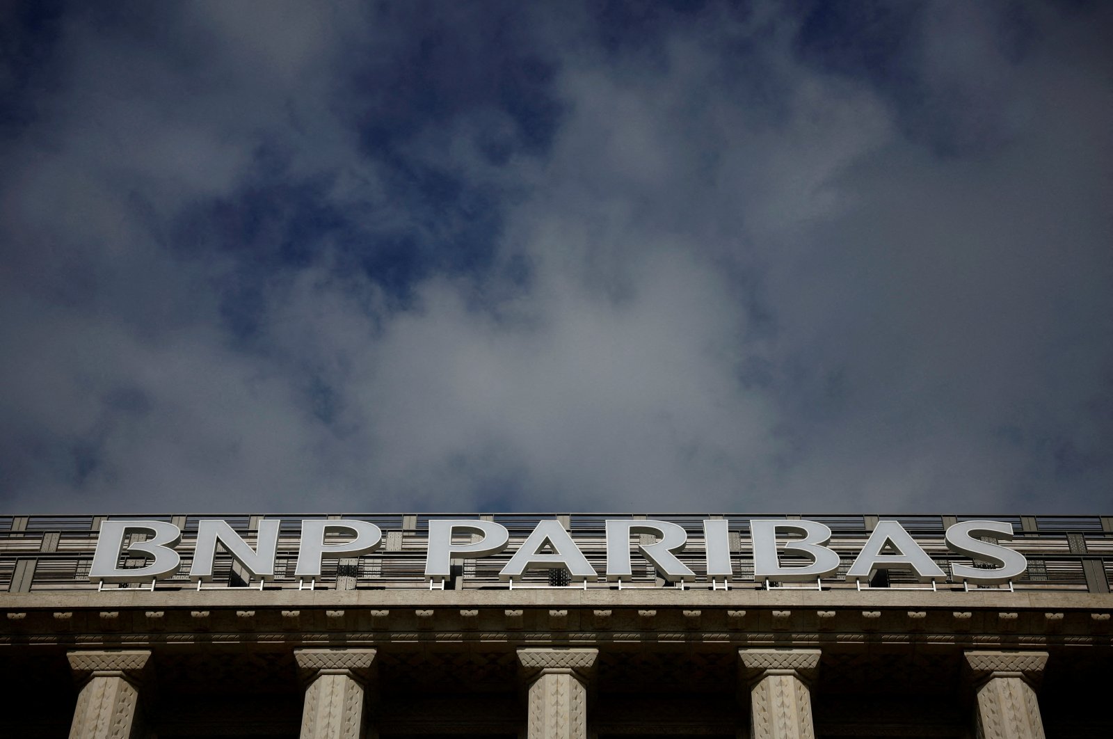 A view of a BNP Paribas bank building in Paris, France, Feb. 24, 2023. (Reuters Photo)