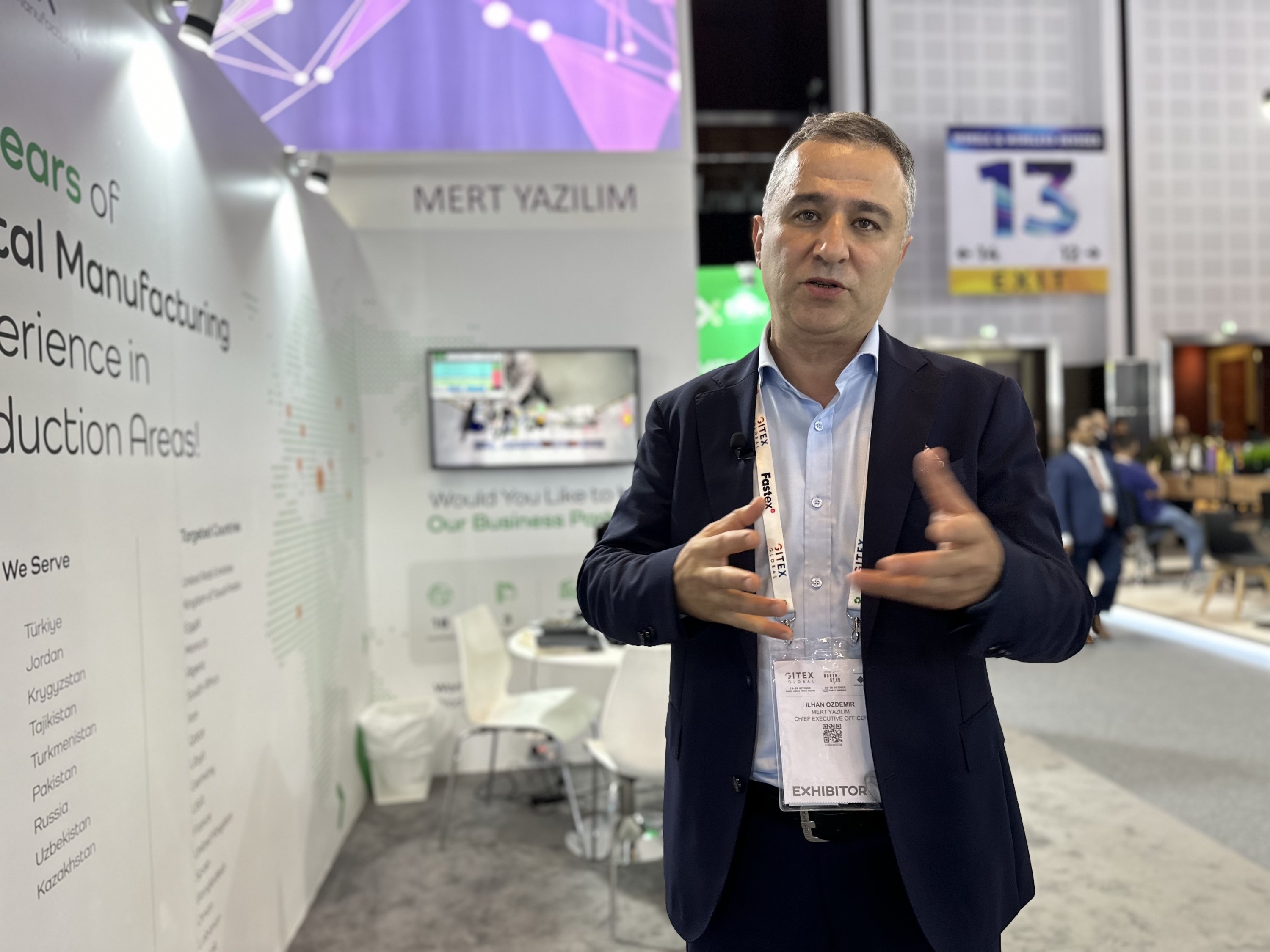 Ilhan Özdemir, the CEO of Mert Software.