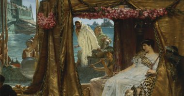 &quot;The Meeting of Antony and Cleopatra,&quot; by Sir Lawrence Alma-Tadema. (Getty Images Photo)