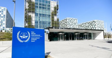 An exterior view of the International Criminal Court in the Hague, Netherlands, March 31, 2021. REUTERS/Piroschka van de Wouw/File Photo/File Photo