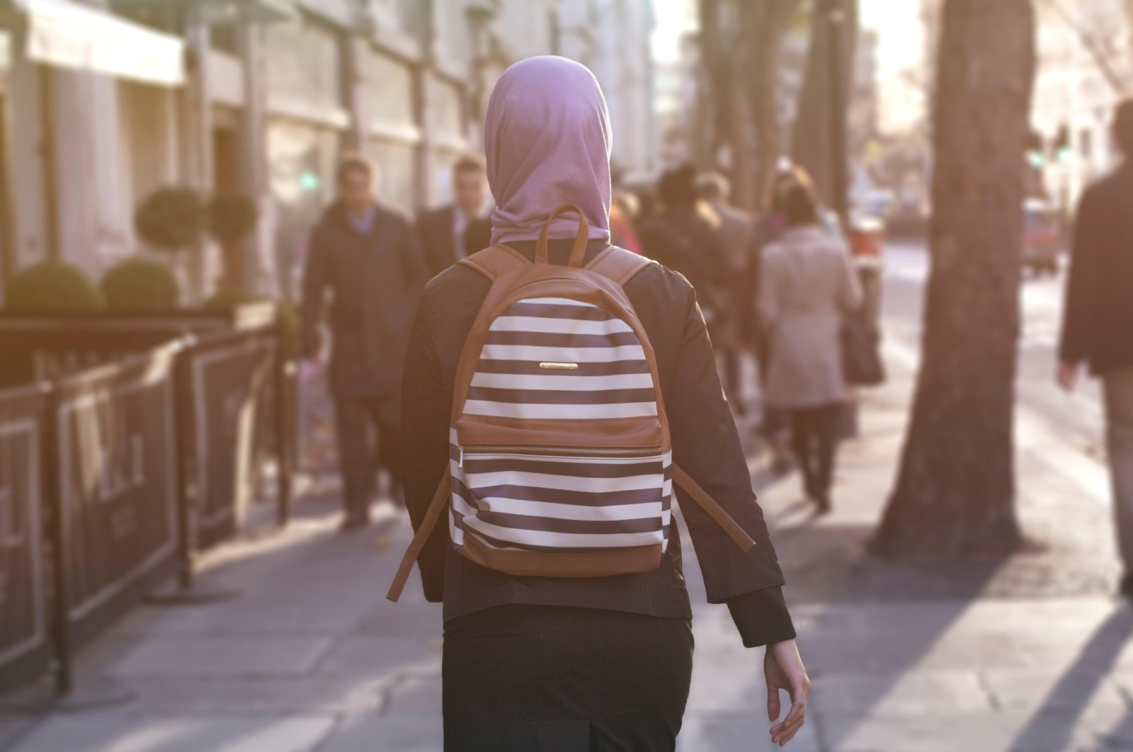 The woman narrowly avoided an assault when the hooded man threw a construction slab at her. (Reuters Stock Photo)