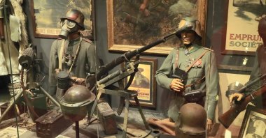 The opening ceremony of the special exhibition "From Revival to Liberation: The Road to the Republic" prepared for the 100th anniversary of the Republic was held at the Hisart Live History Museum, Istanbul, Türkiye, Oct. 26, 2023. (DHA Photo)