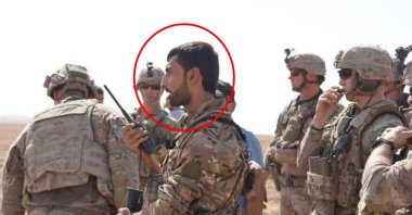 Muhammed Azo, codenamed "Şibli Derik" is seen in this undated photo in northern Syria. (AA Photo)