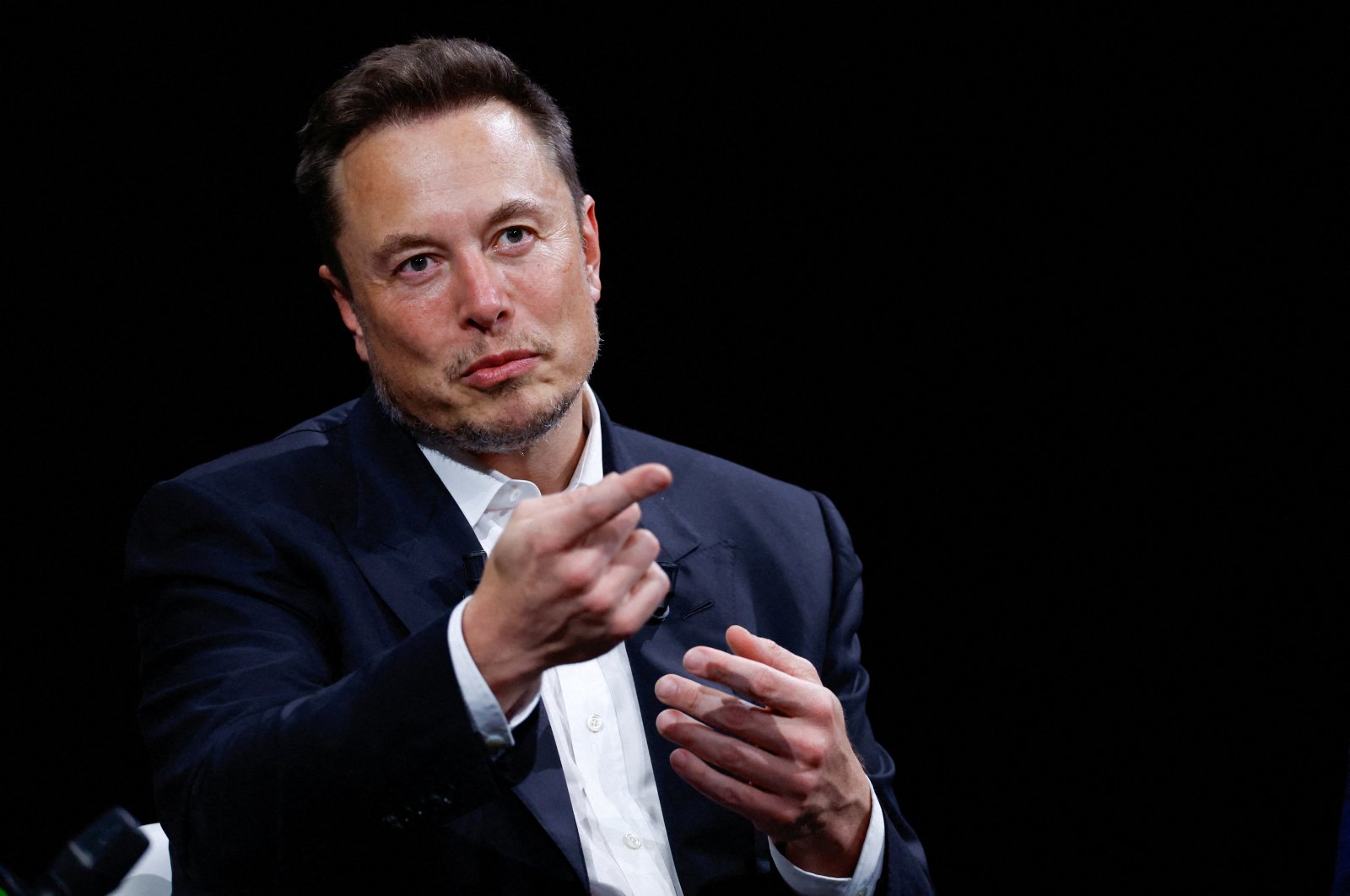 SpaceX CEO Elon Musk attends a program in Paris, France, June 16, 2023. (Reuters Photo)