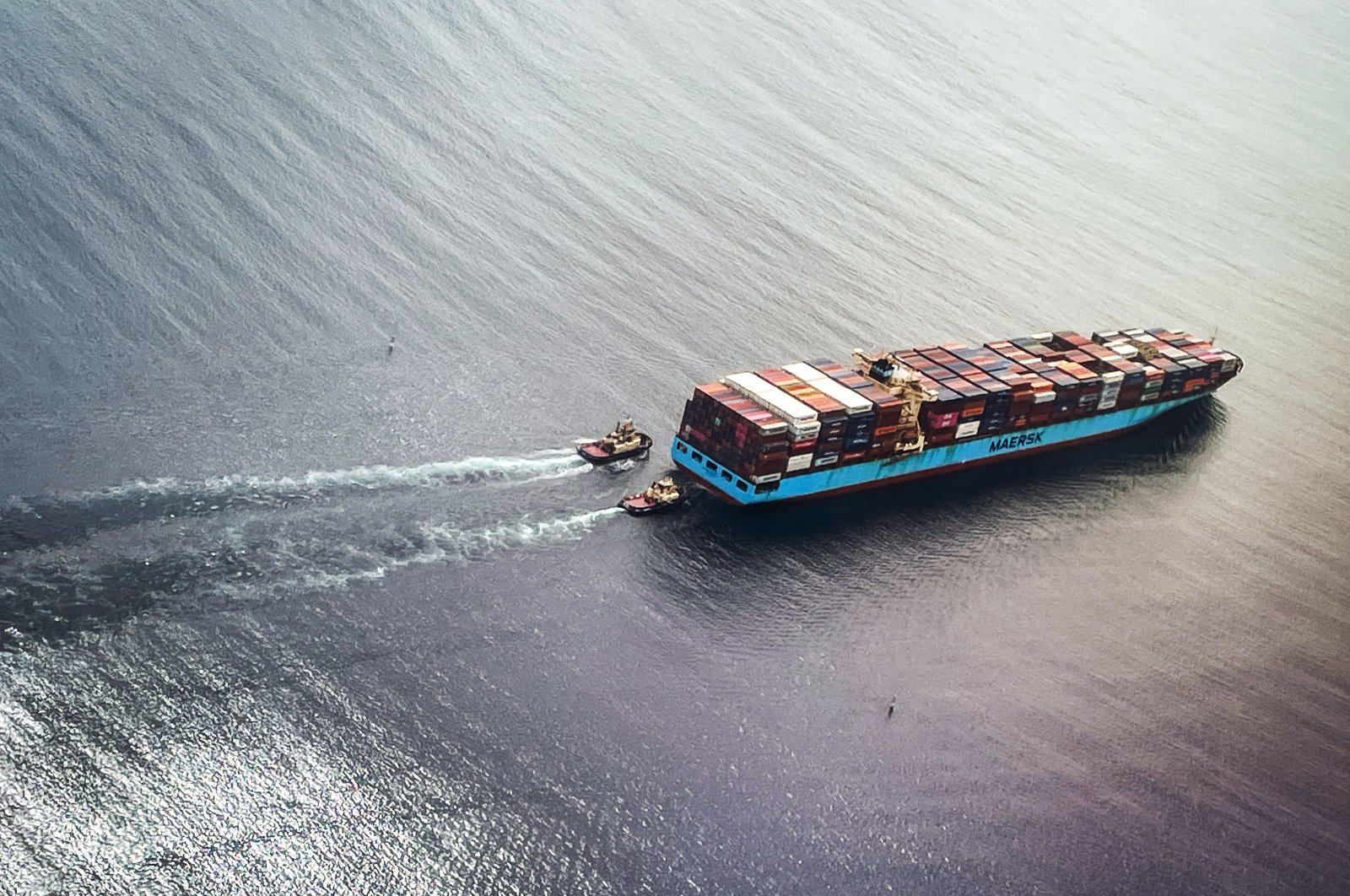 A container ship sails out of Port Botany located in Sydney, Australia, Oct. 18, 2023. (AFP Photo)