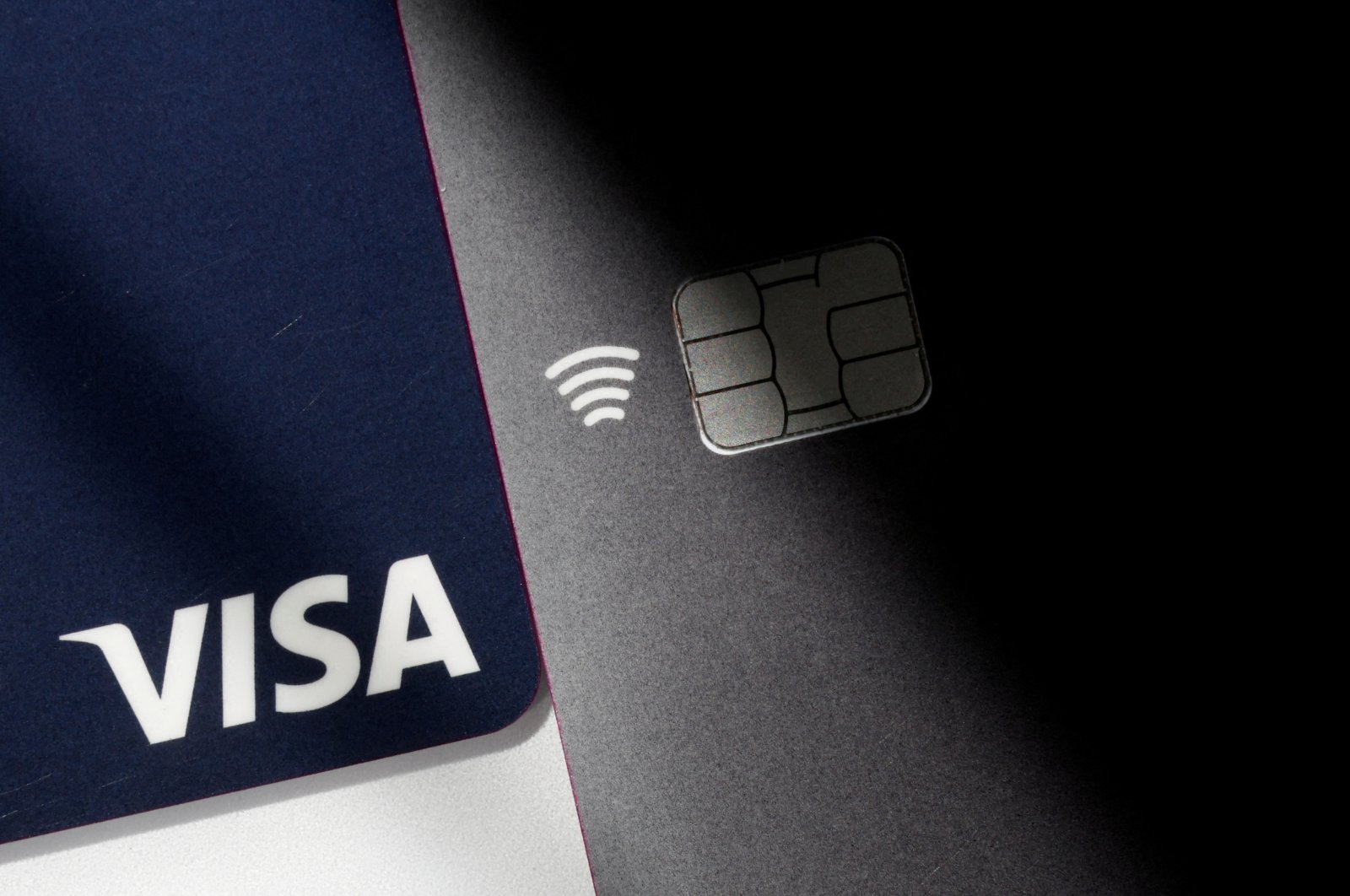 Visa credit and debit cards are seen in this picture illustration taken Aug. 2, 2022. (Reuters Photo)