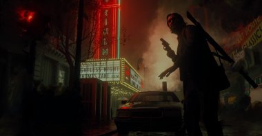 A still shot taken from Alan Wake II.