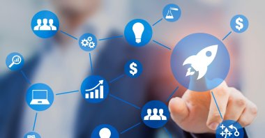 Global startup investments reached $87 billion in the second quarter of 2023, up from $76 billion in the first quarter but still significantly lower than the $120 billion recorded in the April-June period of 2022. (Reuters Photo)