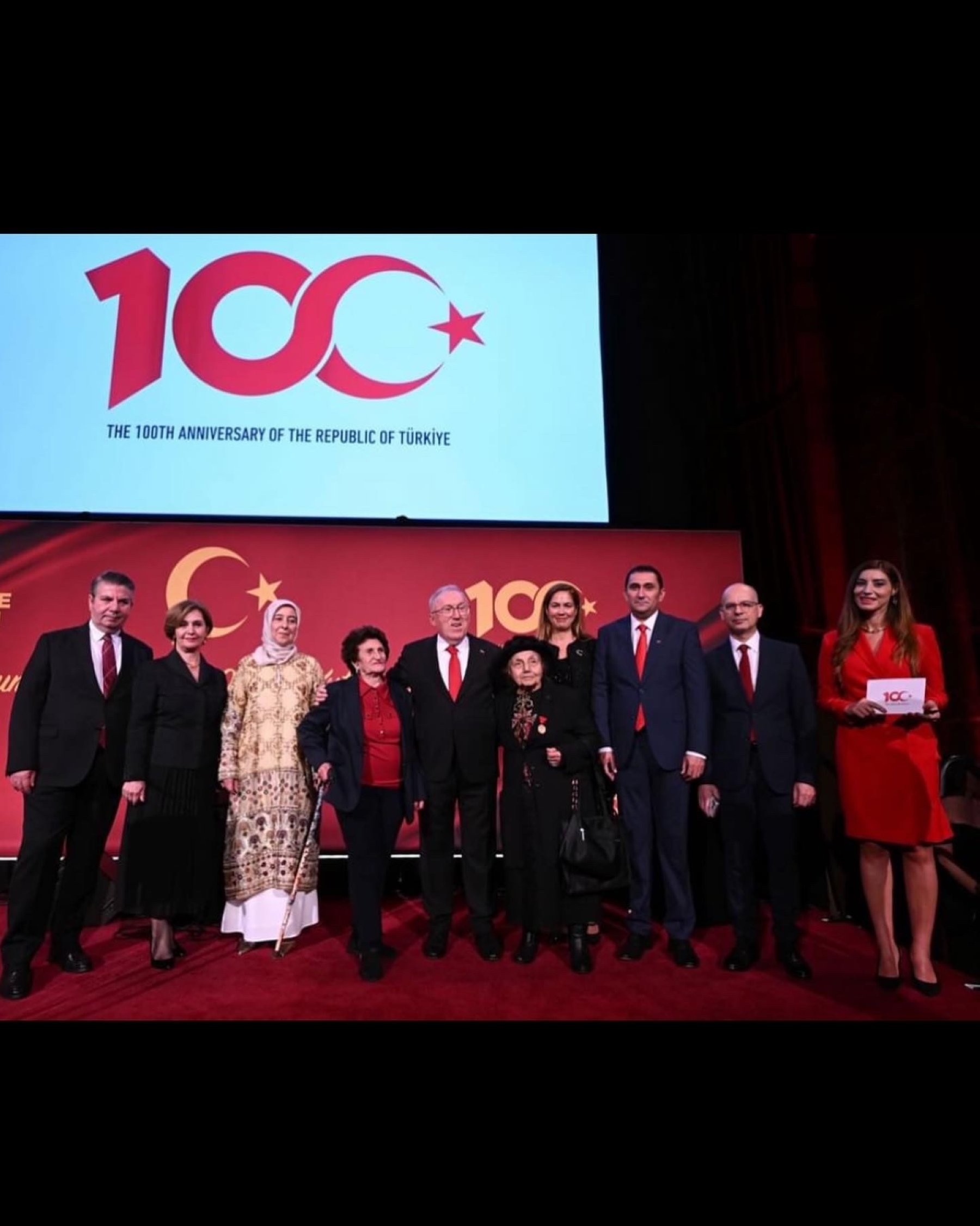 The 100th anniversary of the Republic of Türkiye unfolded at the renowned Cipriani in New York, U.S., Oct. 29, 2023. (Photo by Funda Karayel)
