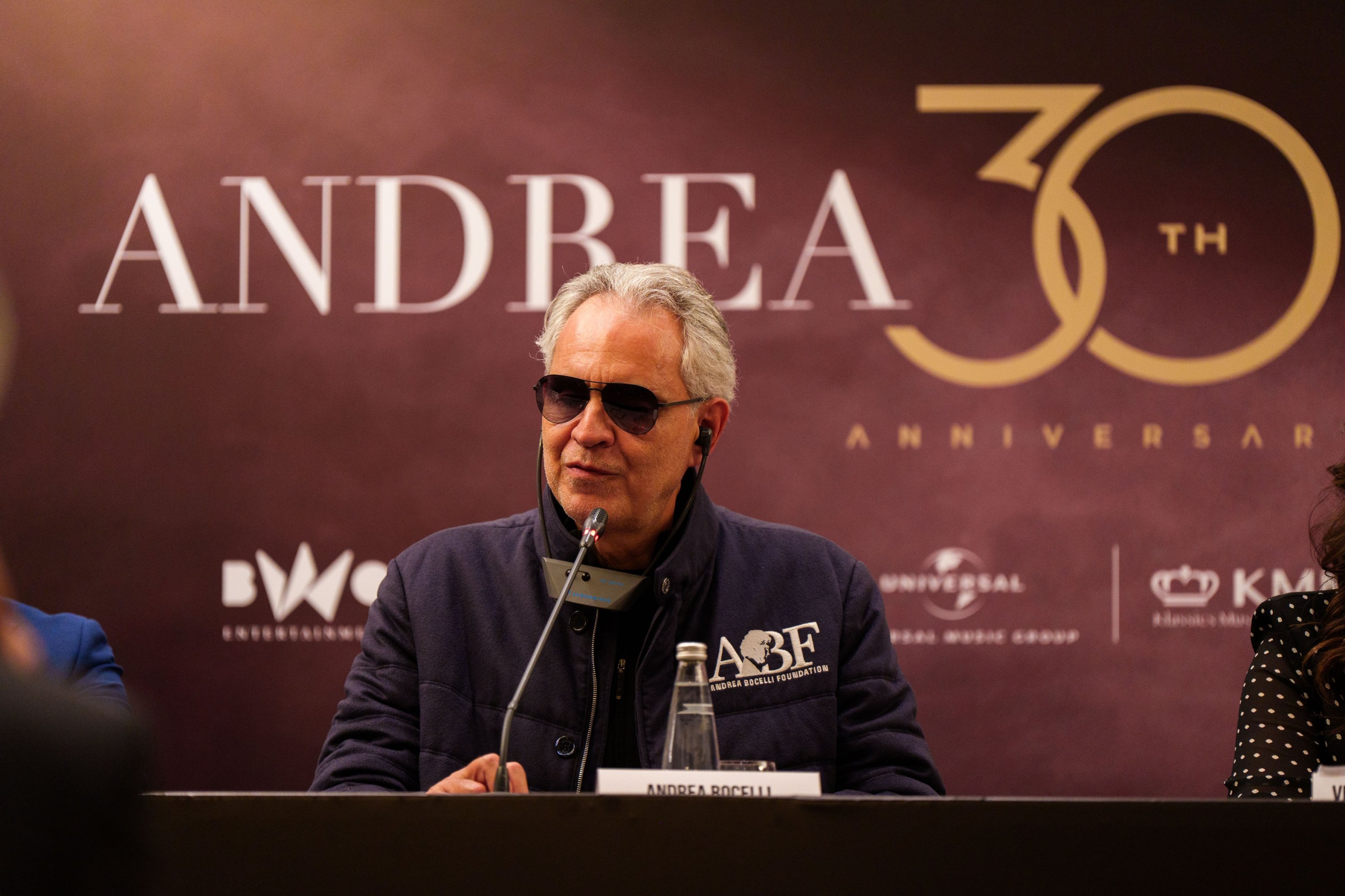 Andrea Bocelli records Christmas album with son Matteo, 24, and