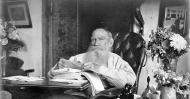 A portrait of the author Count Lev Nikolayevich Tolstoy, commonly known as Leo Tolstoy, on his 80th birthday. (Getty Images Photo)