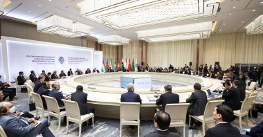 The 26th meeting of the Economic Cooperation Organization (ECO) Council of Ministers in Tashkent, Uzbekistan, Jan. 24, 2023. (AA File Photo)