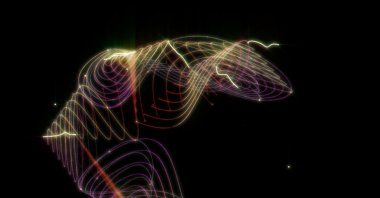 "Akışta / In the Flux / Dans le flux," by Didem Yalınay to be displayed in Ankara, Türkiye. (Photo courtesy of Institut français)