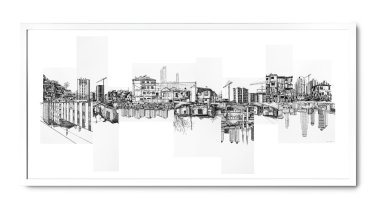 &quot;Untitled&quot; by Serra Kuşkaya, pen on paper. (Photo courtesy of Istanbul Concept)