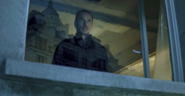 This image released by Netflix shows Michael Fassbender as an assassin in a scene from &quot;The Killer.&quot; (AP Photo)