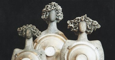 "The Kitchen Army" series by Handan Börüteçene. (Photo courtesy of Salt Beyoğlu)