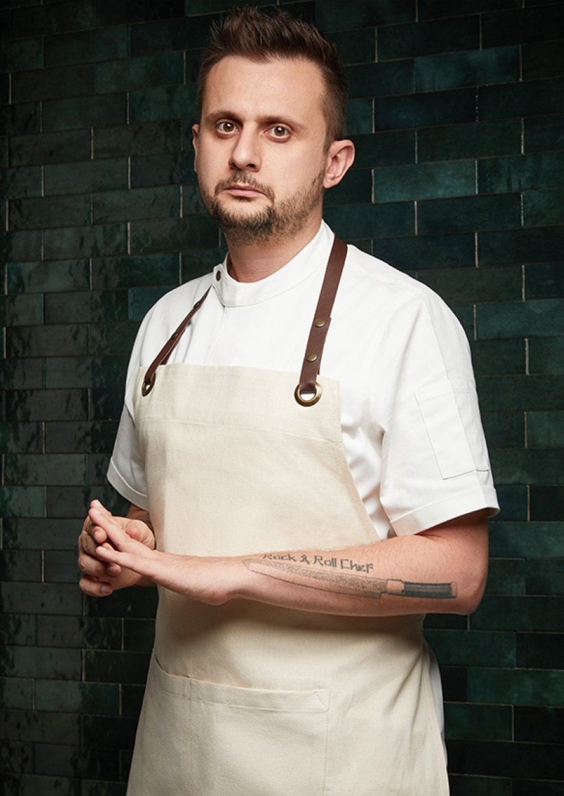 The chef and owner of two Michelin-star restaurant TURK, Fatih Tutak. (Photo courtesy of TURK)