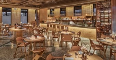 Interior of the TURK restaurant. (Photo courtesy of Michelin Guide)